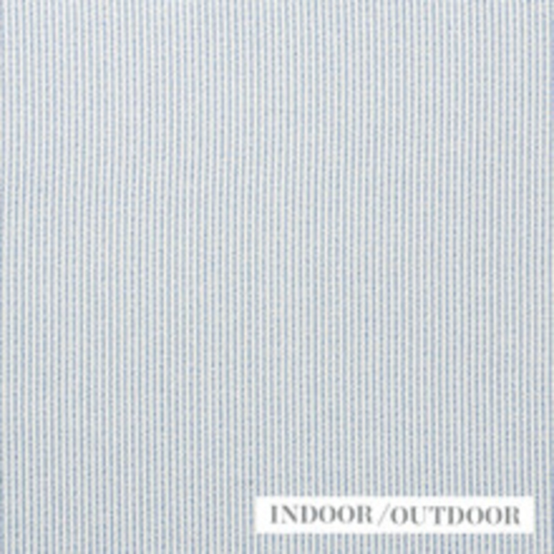 Schumacher Fabric Shoreline Stripe Sky 73852