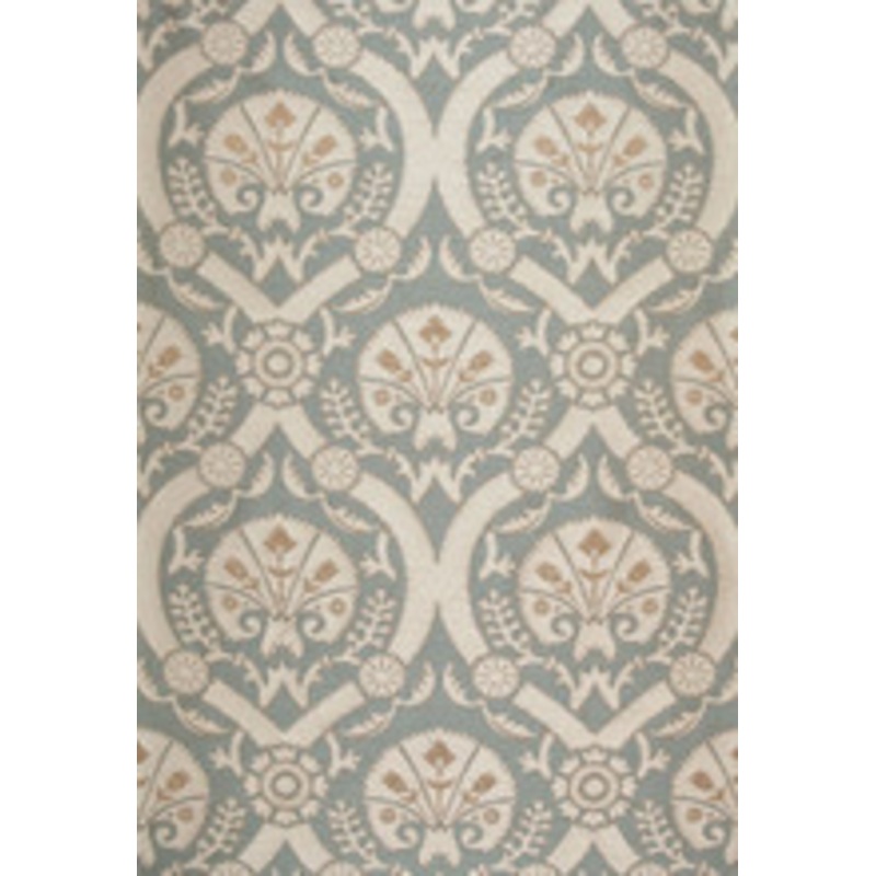Schumacher Fabric Taza Damask Dusk 65770