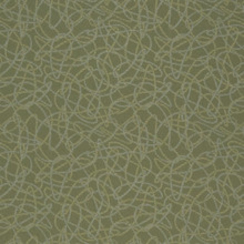 Charlotte Fabric D934 Squiggles/Sage