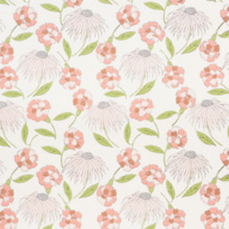 Schumacher Fabric Bouquet Toss Fawn 177850