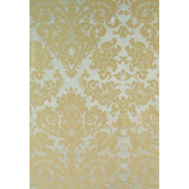 Schumacher Fabric Hatfield Silk Damask Mineral 63741