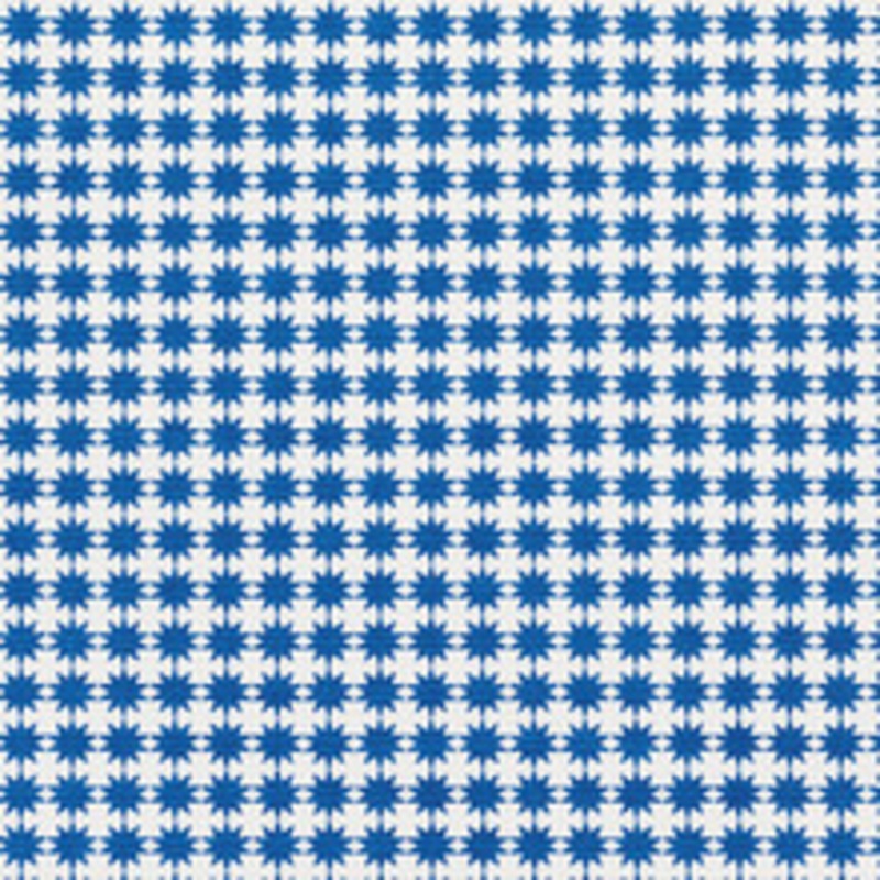 Schumacher Fabric Stella Blue 177083