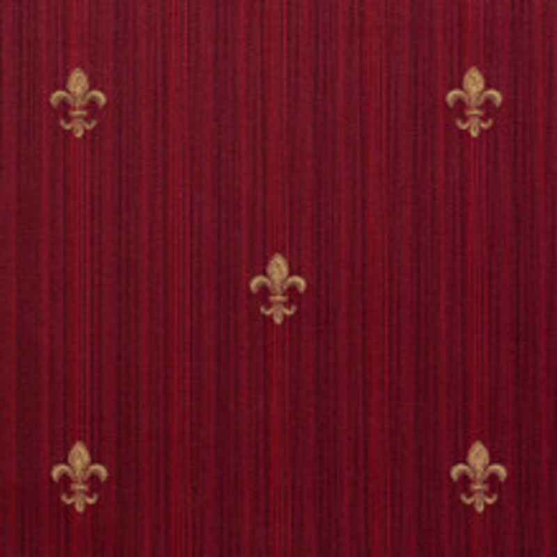 Charlotte Fabric D312 Ruby Medallion
