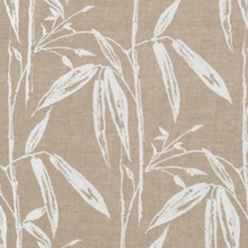 Schumacher Fabric Bamboo Garden Natural 178380