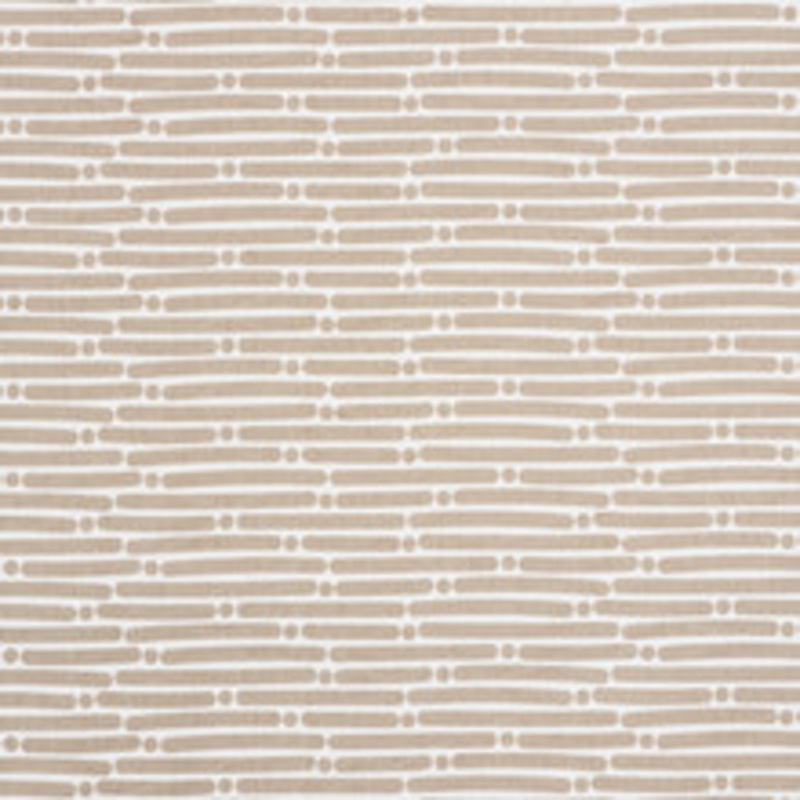 Schumacher Fabric Dot Dash Sand 177103