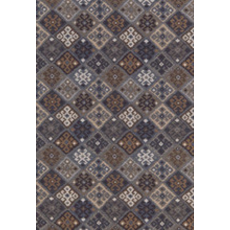 Schumacher Fabric Kilim Weave Denim 67141