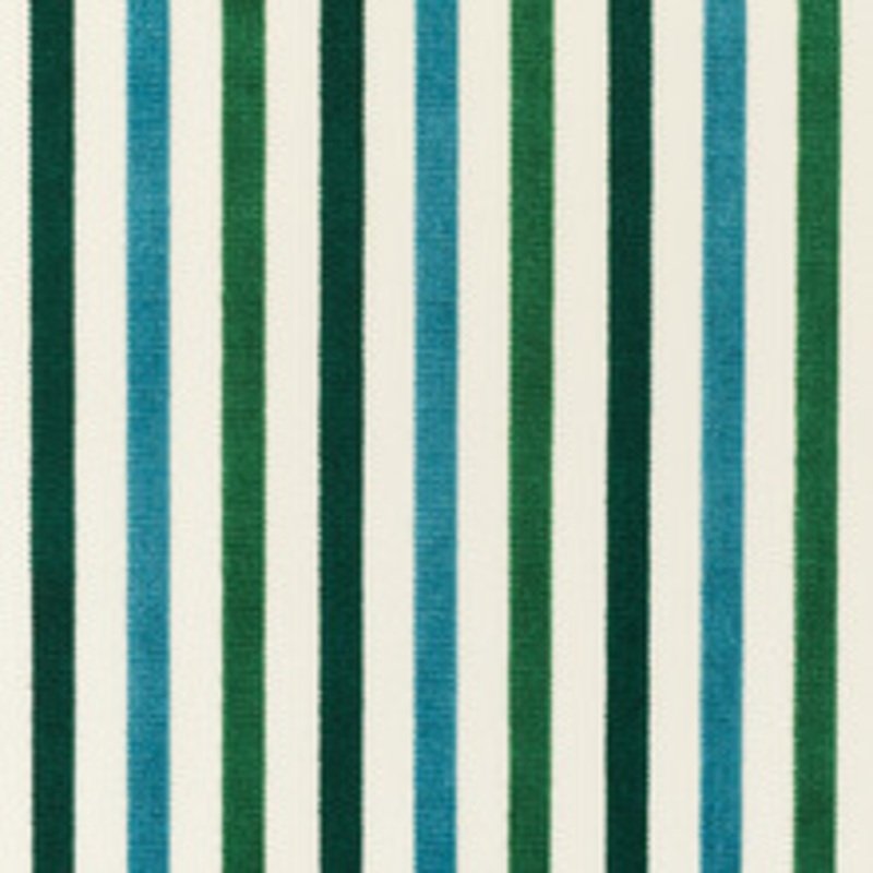 Schumacher Fabric Le Matelot Peacock 72291