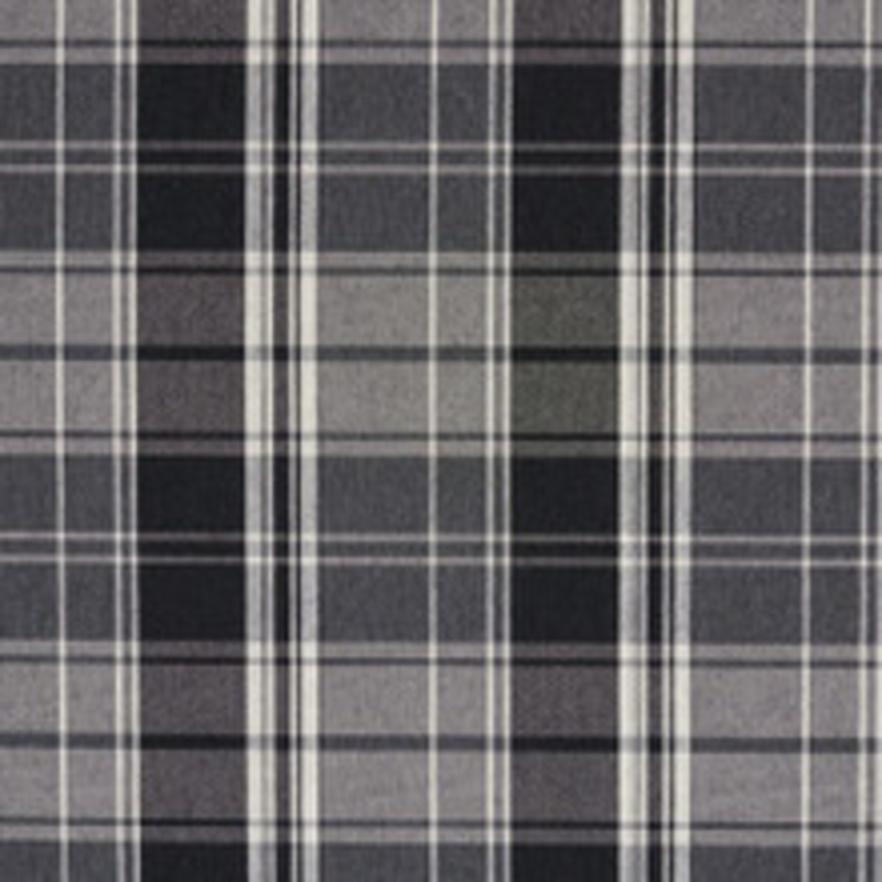 Charlotte Fabric 5805 Onyx Plaid
