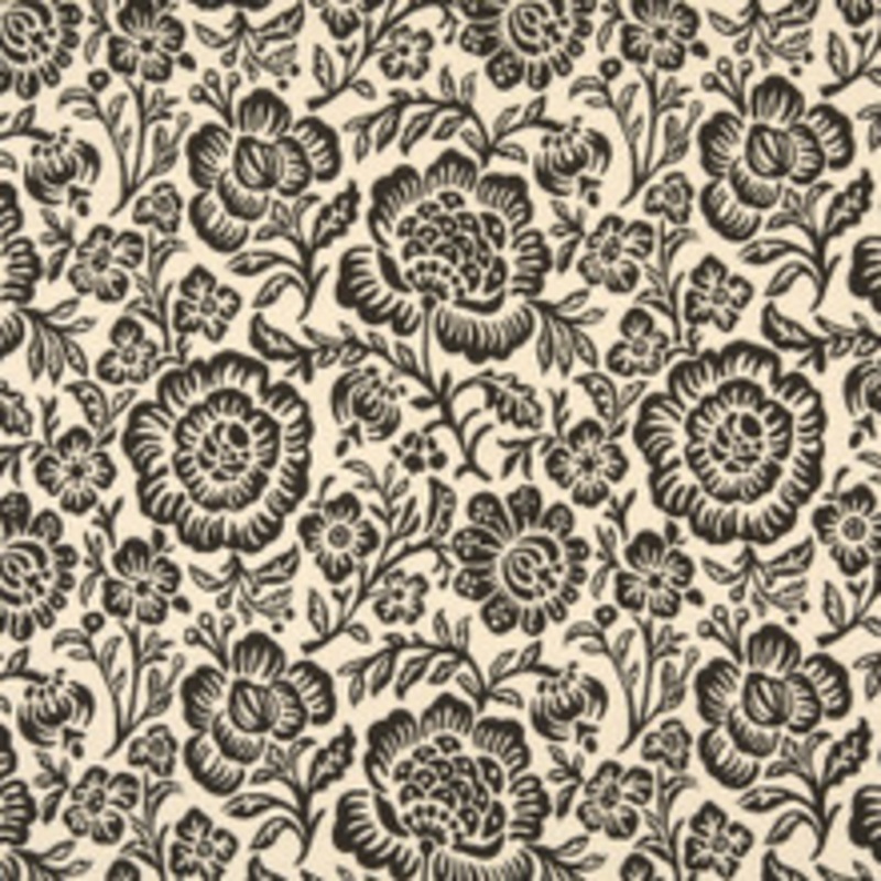 Charlotte Fabric 6405 Cocoa Floral