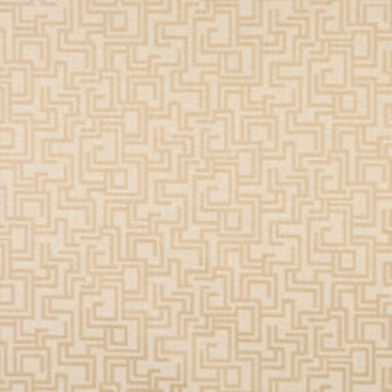 Charlotte Fabric 6633 Sand/Geometric