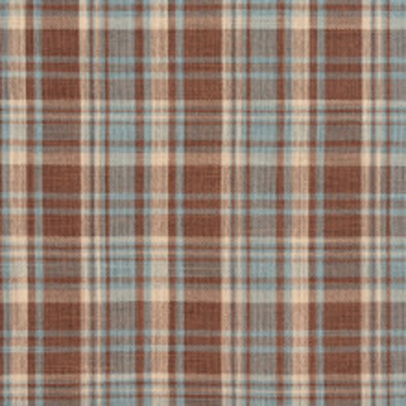 Charlotte Fabric D104 Cornflower Plaid