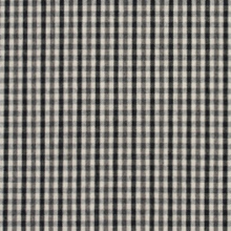 Charlotte Fabric 5815 Onyx Check