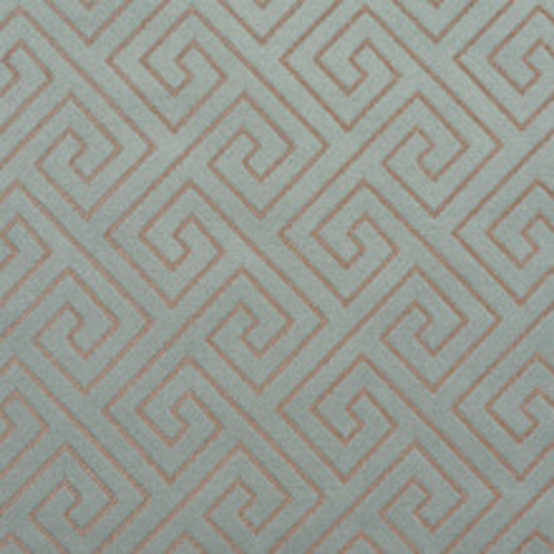 Charlotte Fabric D174 Seamist Greek Key