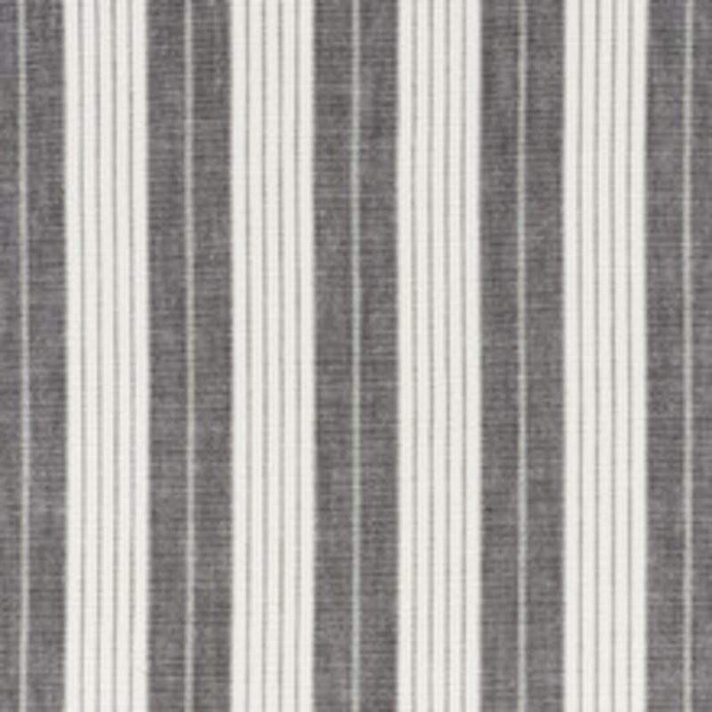 Schumacher Fabric Horst Stripe Blackwork 72601