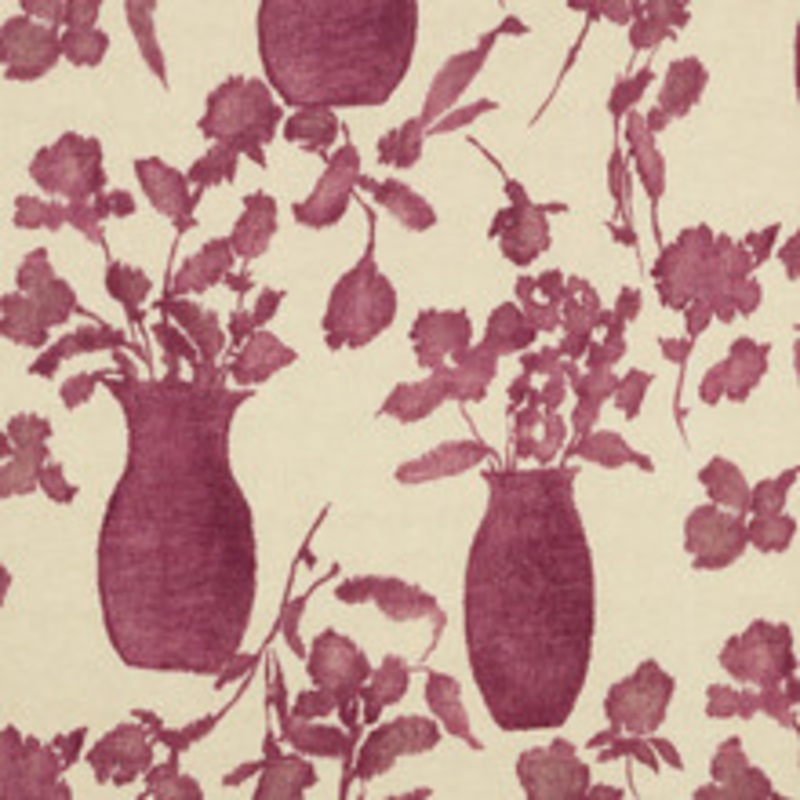 Schumacher Fabric Hugo Floral Fuchsia 176240