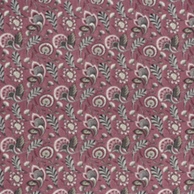 Schumacher Fabric Ursula Mulberry 176442