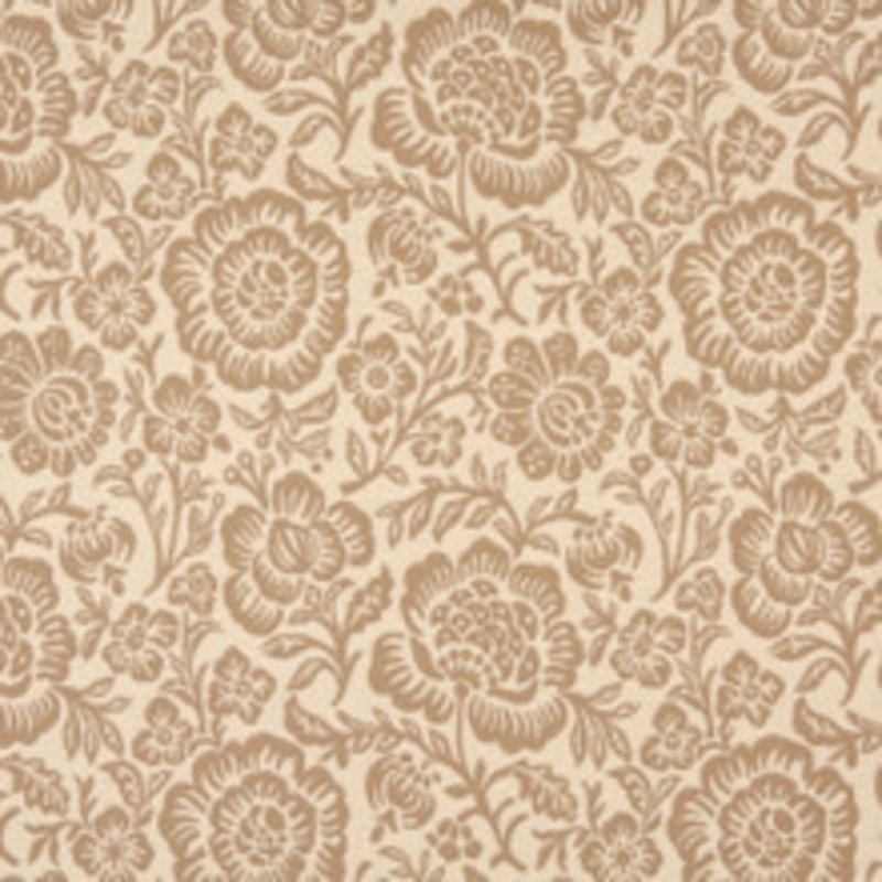 Charlotte Fabric 6401 Cream Floral