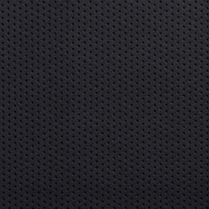 Charlotte Fabric V129 Black Perforated