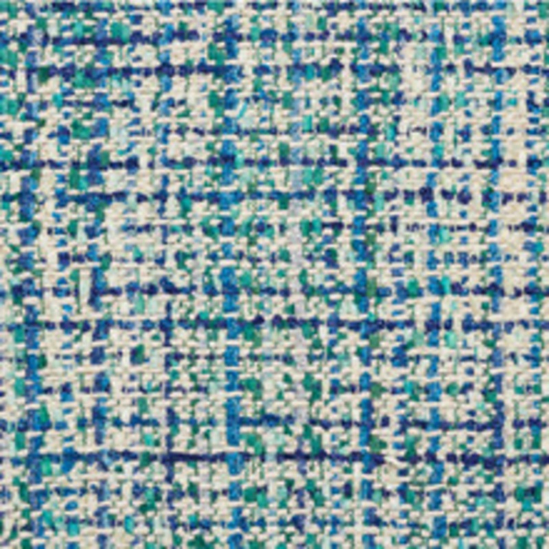 Schumacher Fabric Babe’S Tweed Peacock 54236