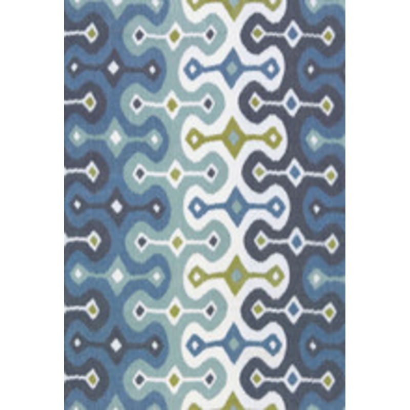 Schumacher Fabric Darya Ikat Sky 174832