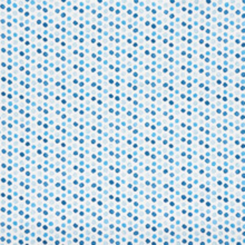 Schumacher Fabric Mini Bursts Blues 177872