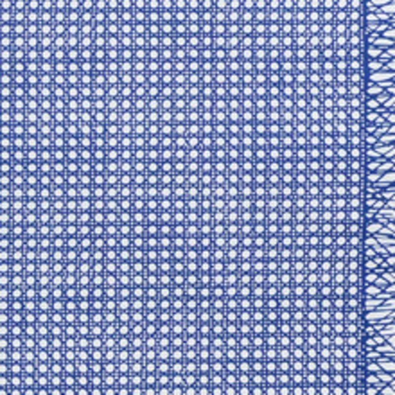 Schumacher Fabric Sugar Cane Navy 178190