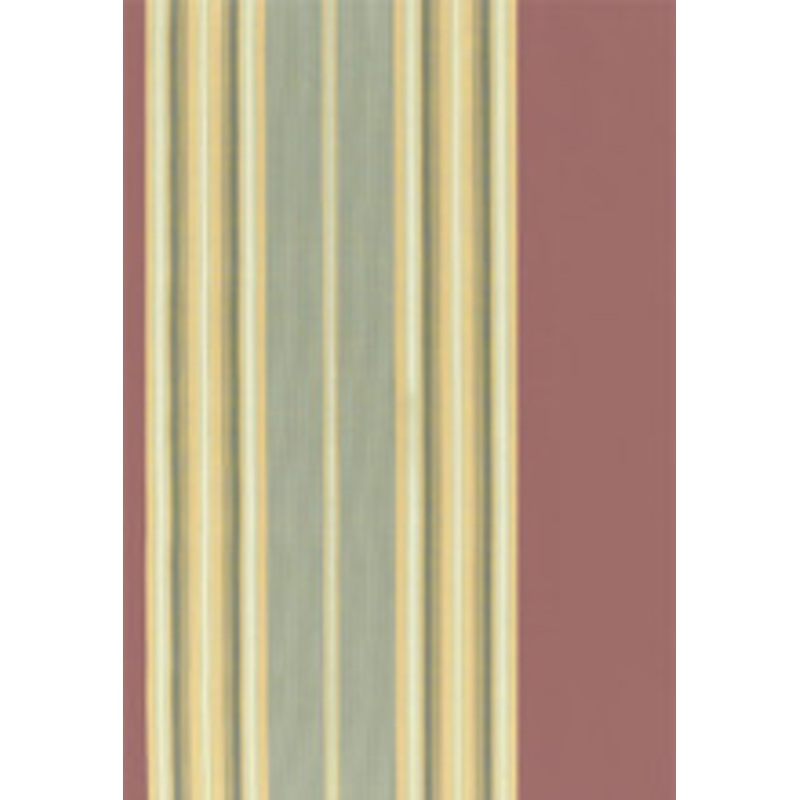 Schumacher Fabric Vivien Silk Stripe Rouge 54131