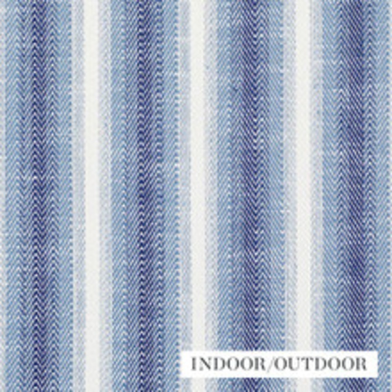 Schumacher Fabric Colada Stripe Blue 76660