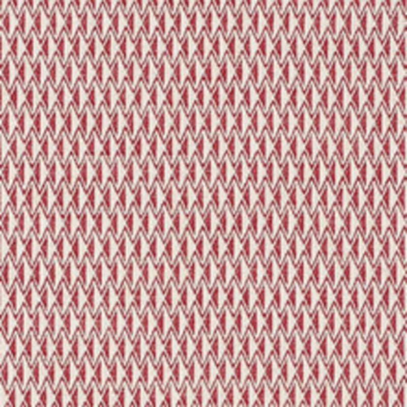 Schumacher Fabric Greenpoint Red 70547