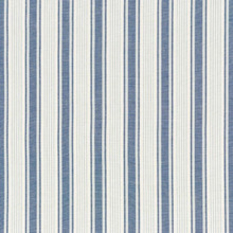 Schumacher Fabric Ojai Stripe Prussian Blue 73000