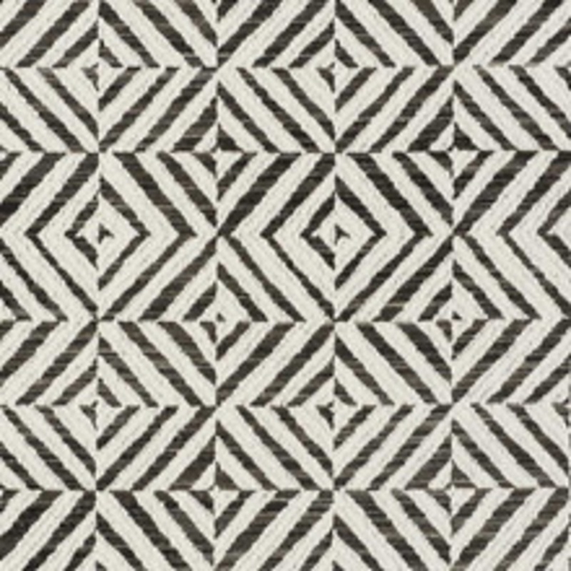 Schumacher Fabric Jubilee Charcoal 72152