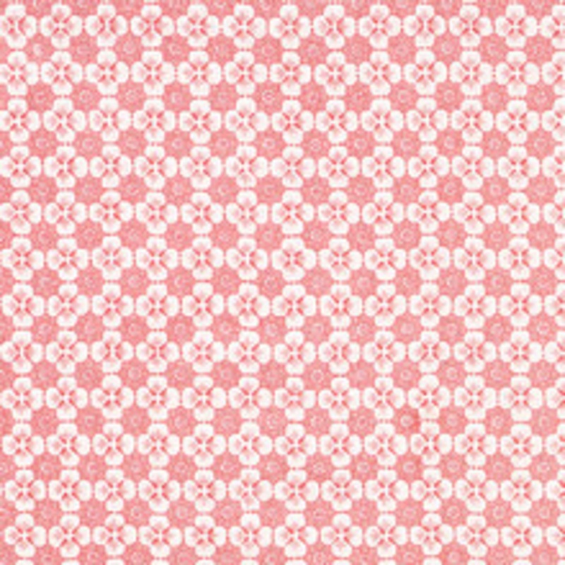 Schumacher Fabric Palisades Floret Pink 177602