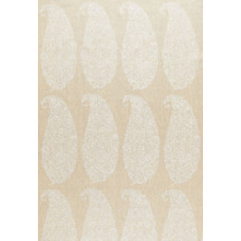 Schumacher Fabric Maxime Linen Paisley Natural 65230