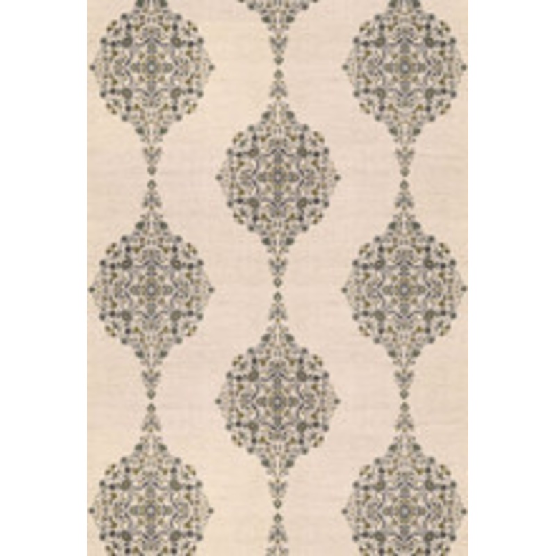 Schumacher Fabric Mehndi Linen Print Smoke 175322