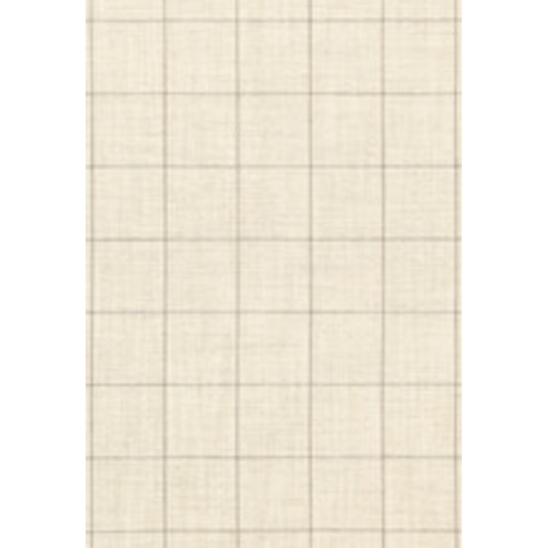 Schumacher Fabric Mellier Plaid Linen 66450