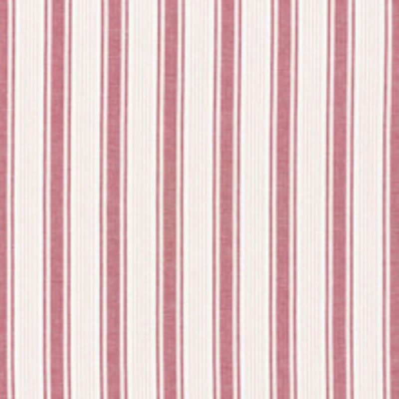 Schumacher Fabric Ojai Stripe Red 73004