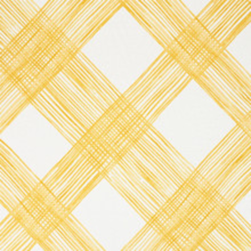 Schumacher Fabric Traverse Yellow 177952