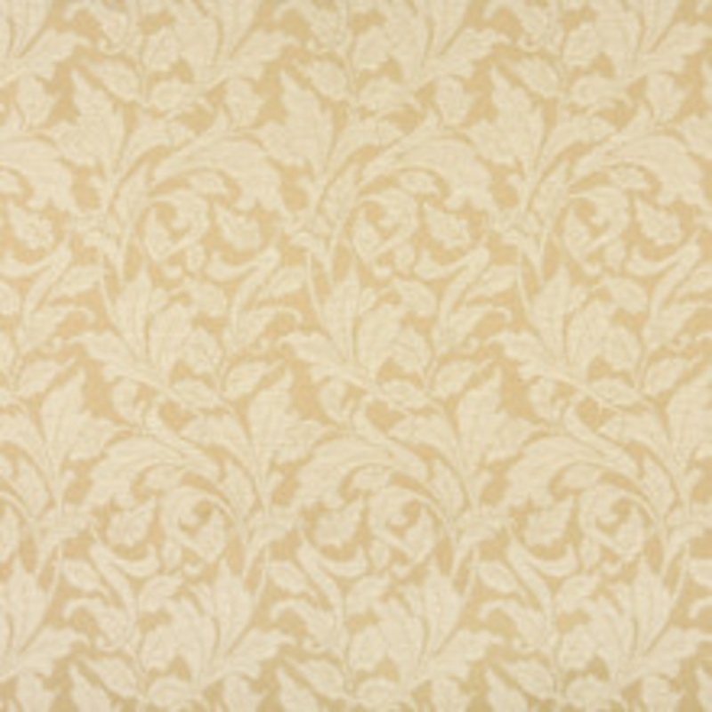 Charlotte Fabric 6601 Sand/Leaf