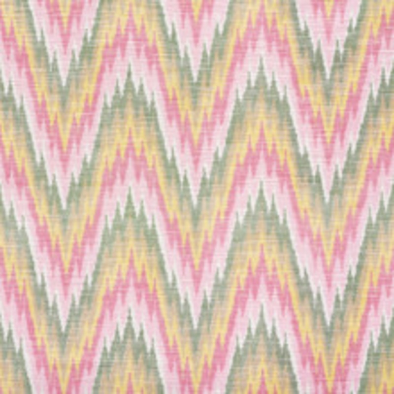 Schumacher Fabric Ibiza Flamestitch Spring 73461