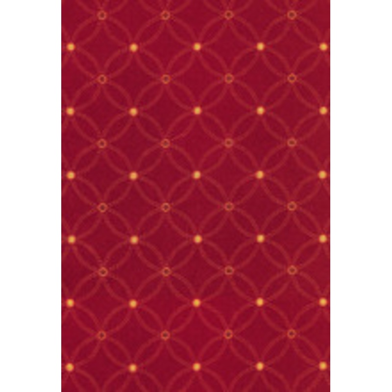 Schumacher Fabric Nexus Embroidery Persimmon 62253