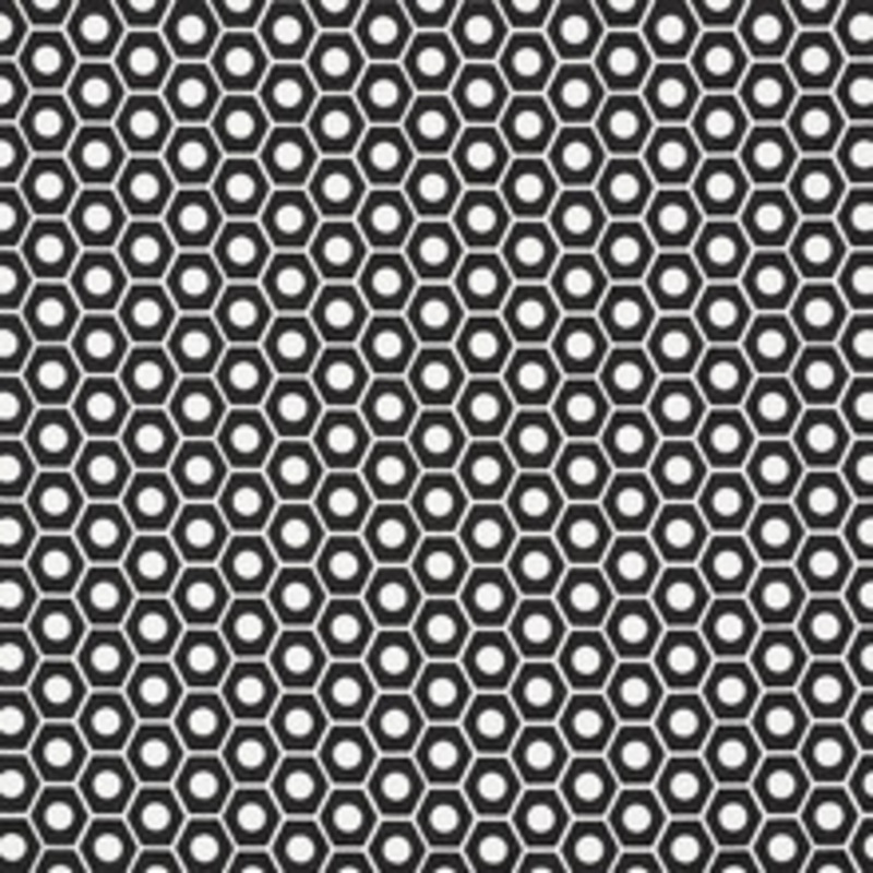 Schumacher Fabric Queen B Black 177078