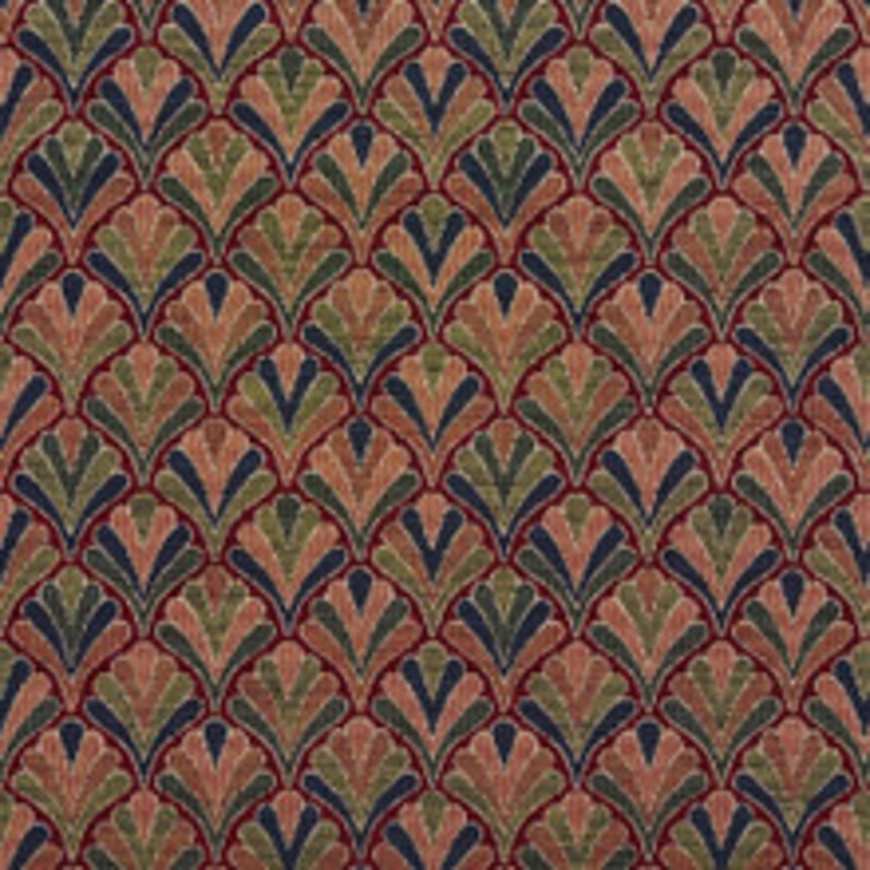 Charlotte Fabric 1973 Merlot Fan