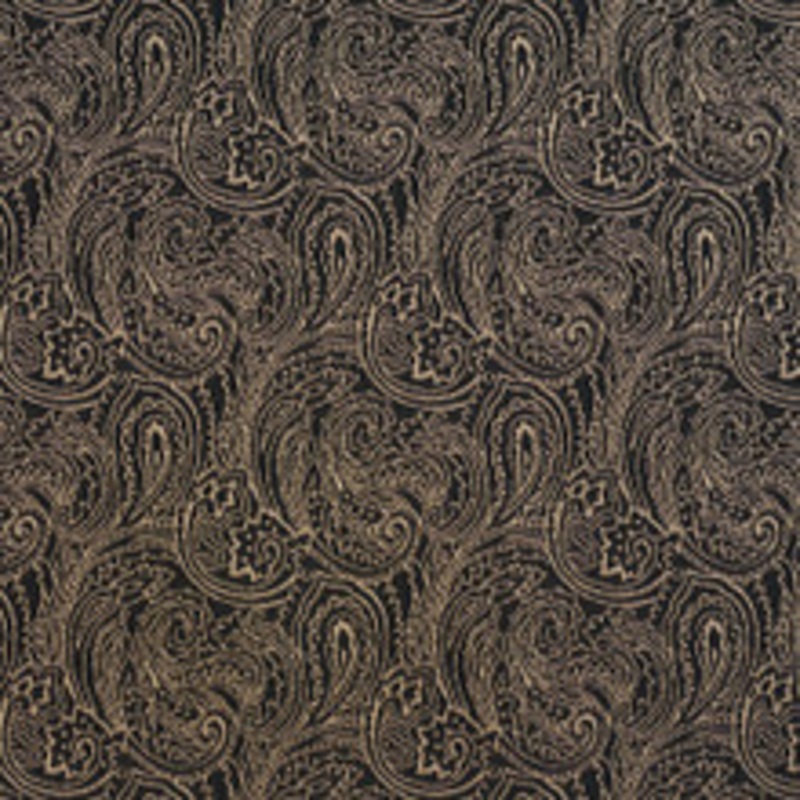 Charlotte Fabric 2633 Onyx/Paisley