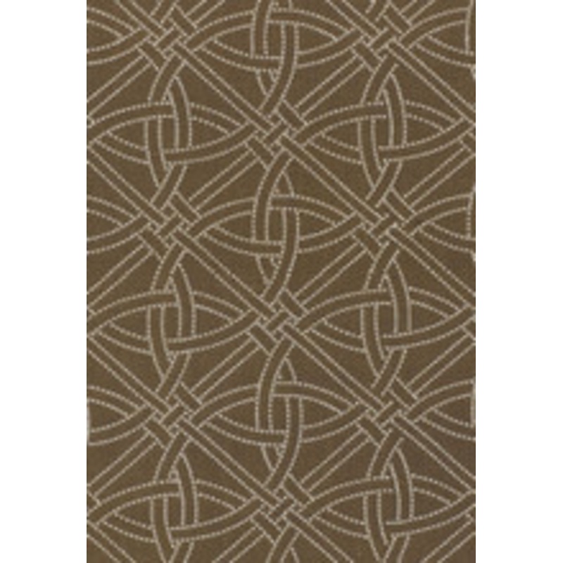 Schumacher Fabric Durance Embroidery Truffle 55691