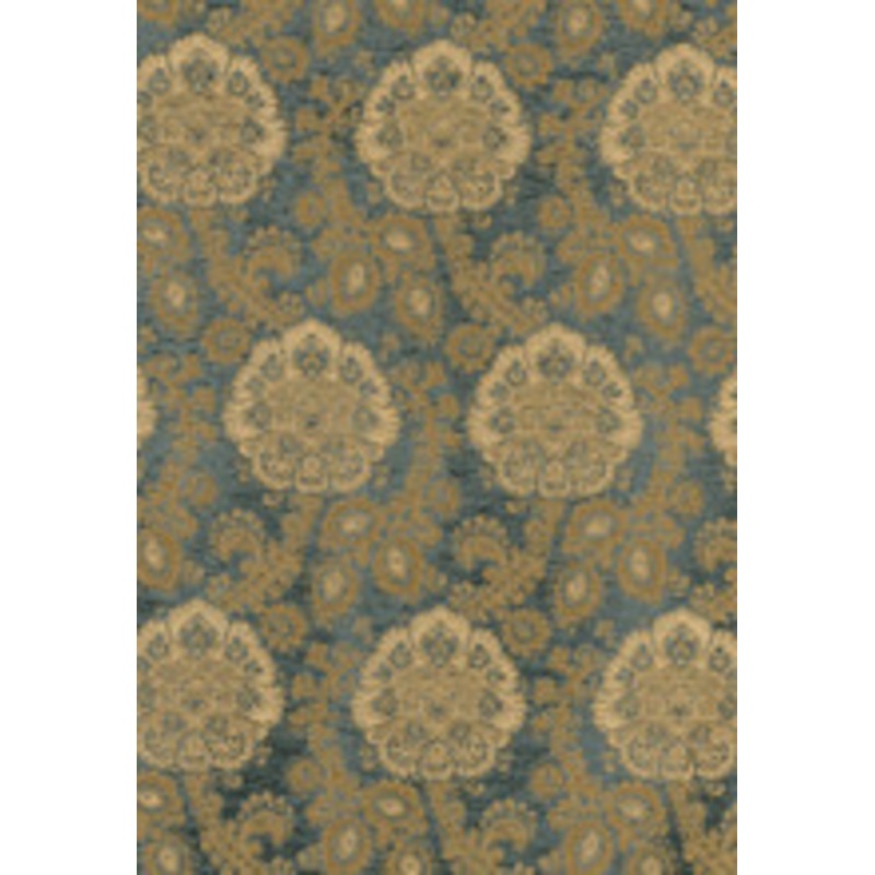 Schumacher Fabric Sanderling Paisley Aegean 62161