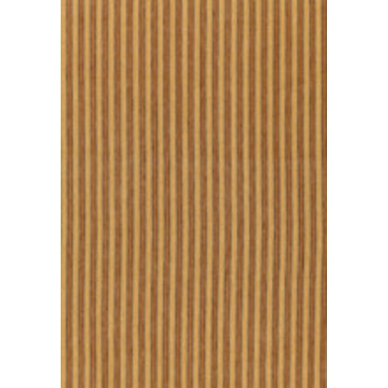 Schumacher Fabric Wainscott Linen Stripe Pecan 54173