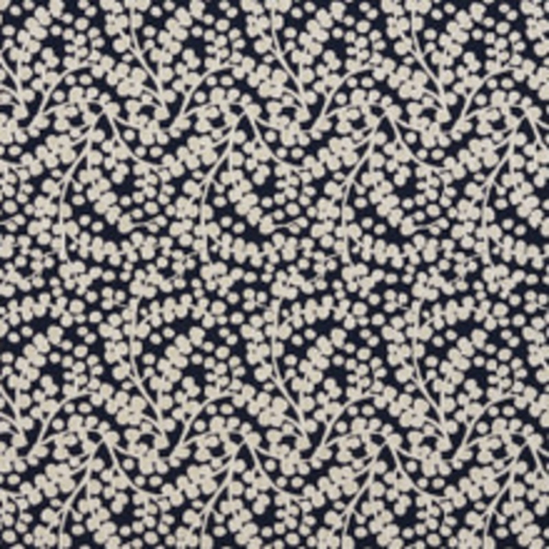 Charlotte Fabric 5869 Cobalt Vine