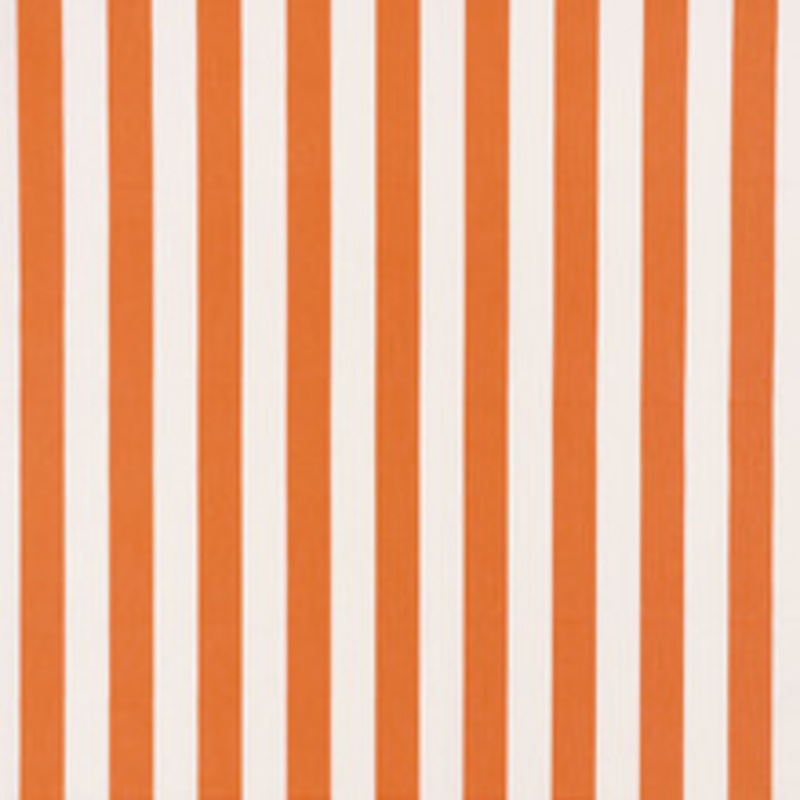Schumacher Fabric Andy Stripe Orange 71328
