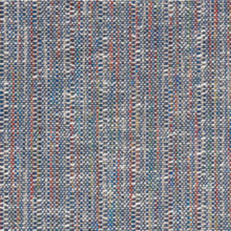 Schumacher Fabric Piedmont Indigo & Multi 75040