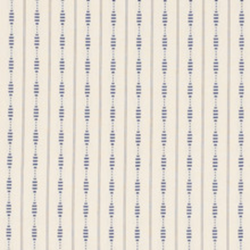 Schumacher Fabric Rania Stripe Navy 71901